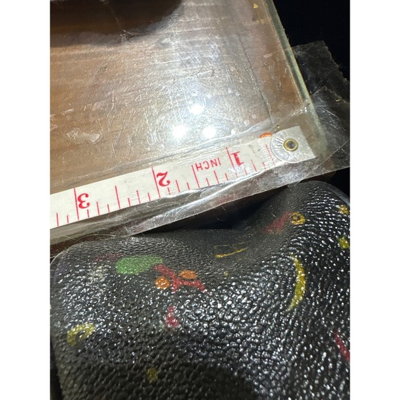 Piero Guidi Magic Circus Black Coated Canvas Crossbody Bag Made in Italy Angel - Picture 7 of 9